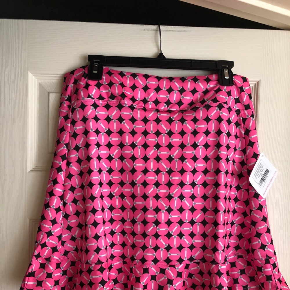 Birdies and Bows golf skort